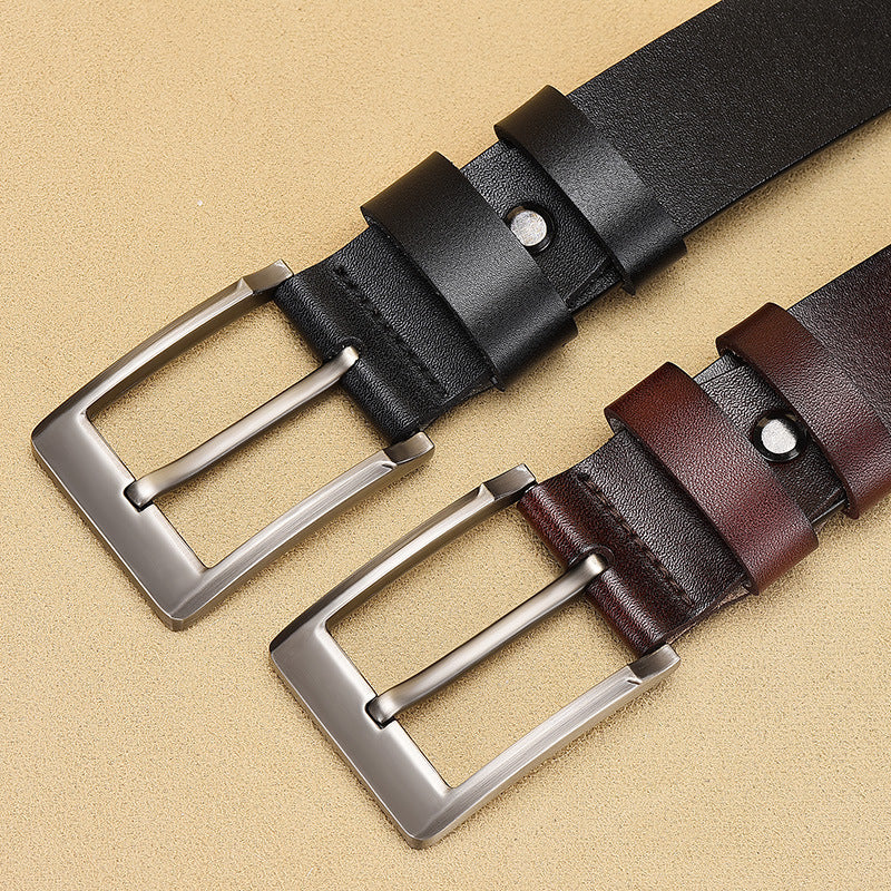 Simple Casual Men's Fashion Leather Belt