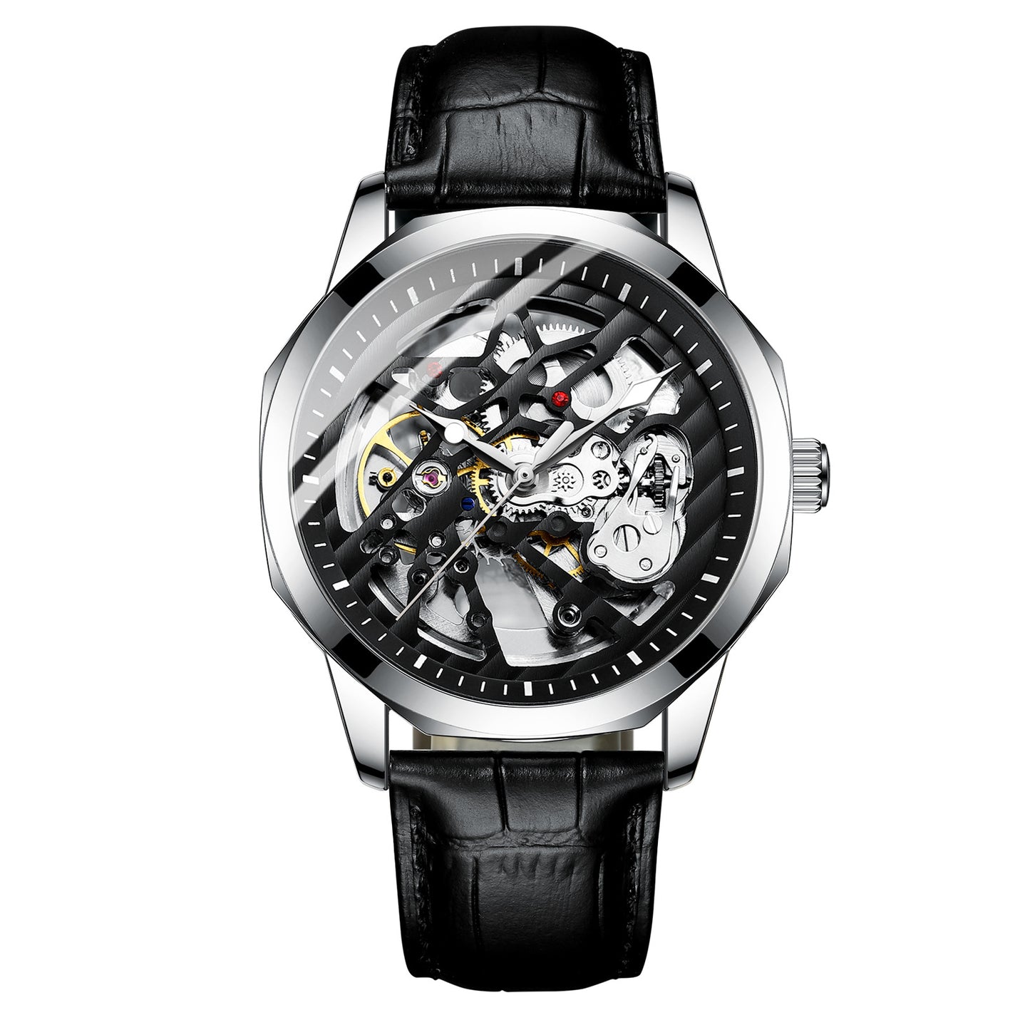 Men's Mechanical Watch Fully Automatic Hollow Out Famous