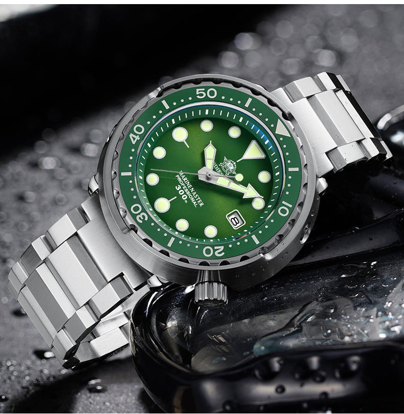 Customized fully automatic mechanical diving watch