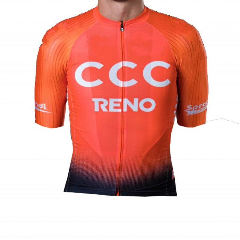 Cycling suit short sleeve top man