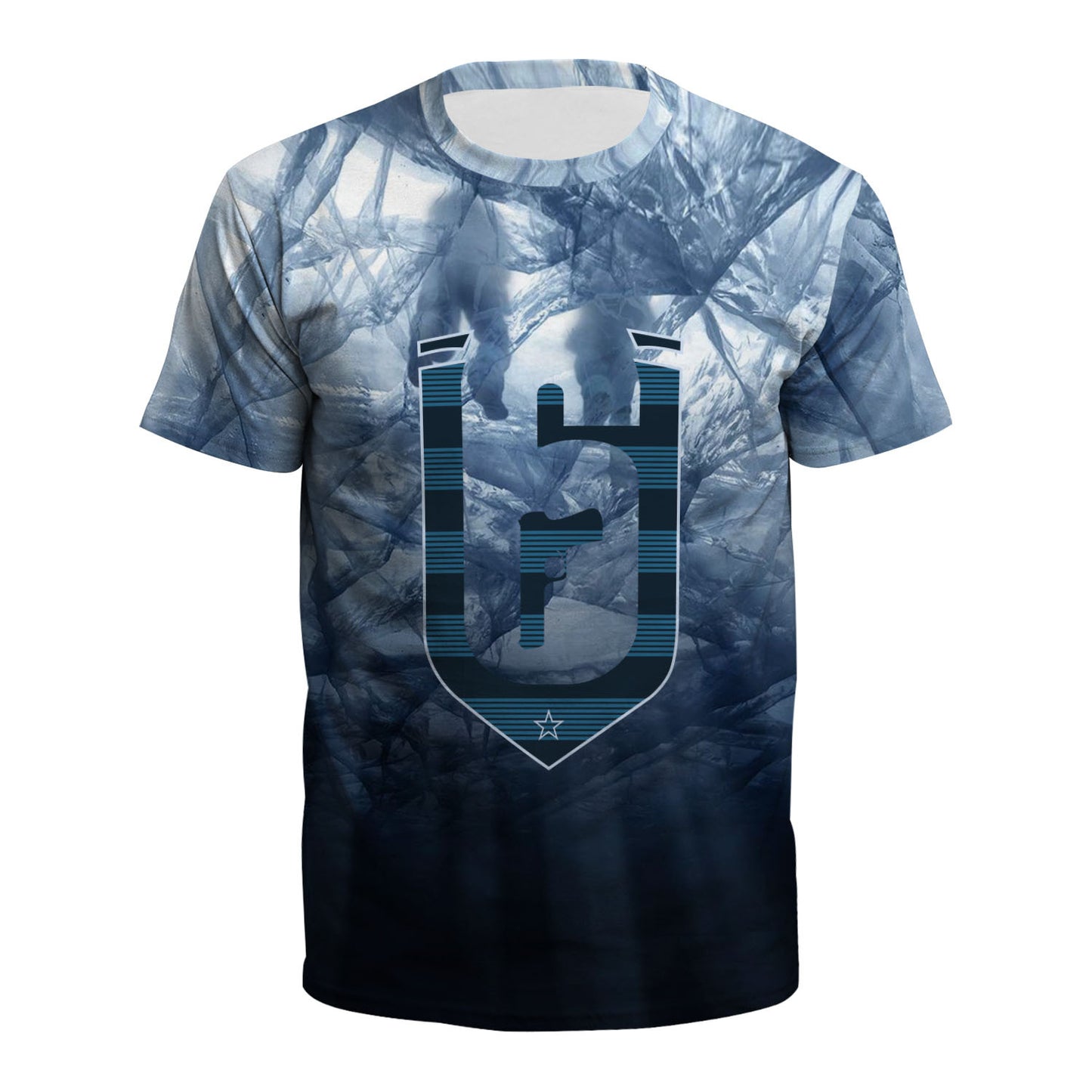 Men's Loose T-Shirt 3D Digital Printed Short Sleeve Casual Top