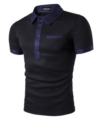 Single Breasted Mens Polo Shirt