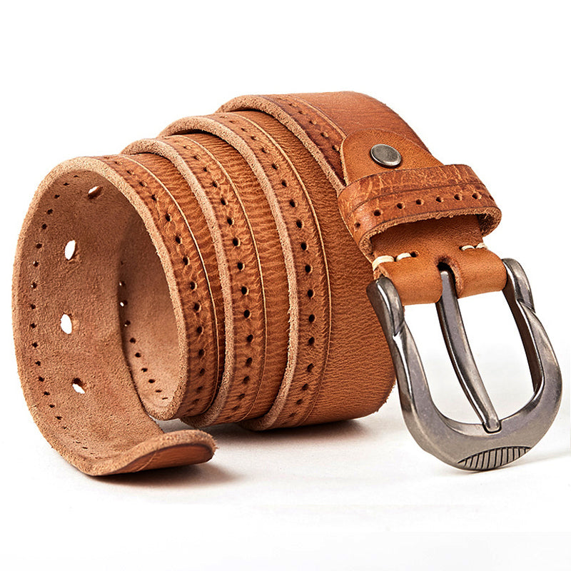 Cowhide belt