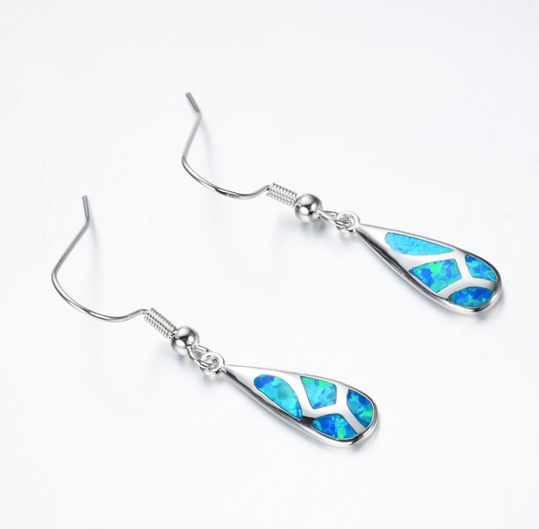 Opal Drop Earrings