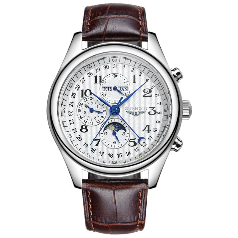 Automatic mechanical business watch