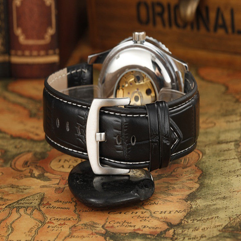 Hollow mechanical watch