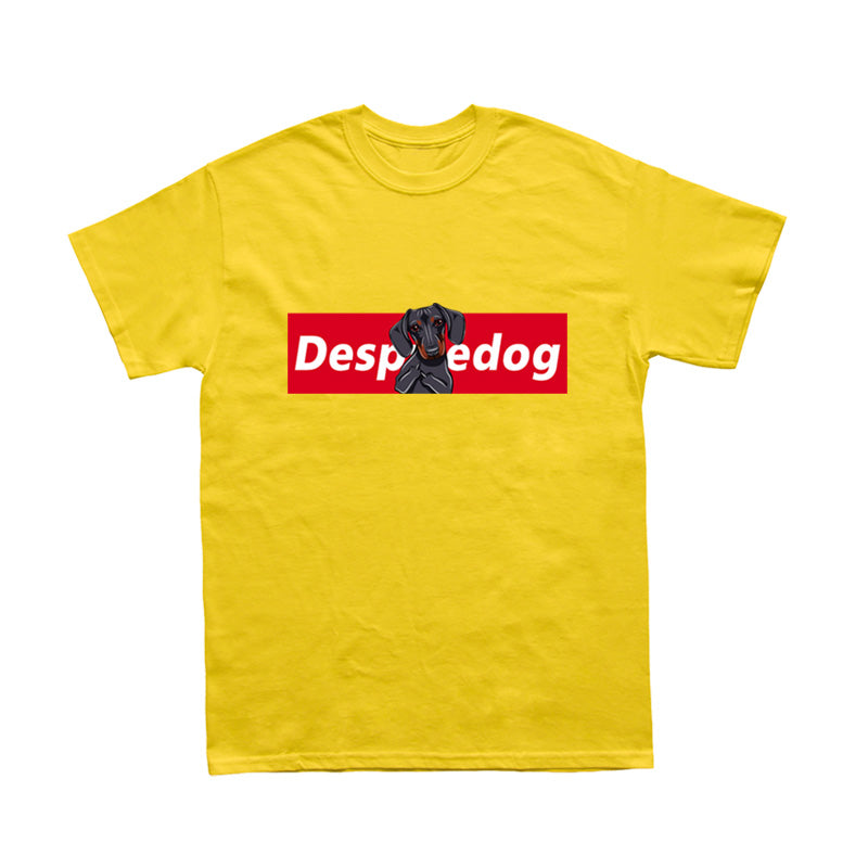 Dachshund pattern T-shirt