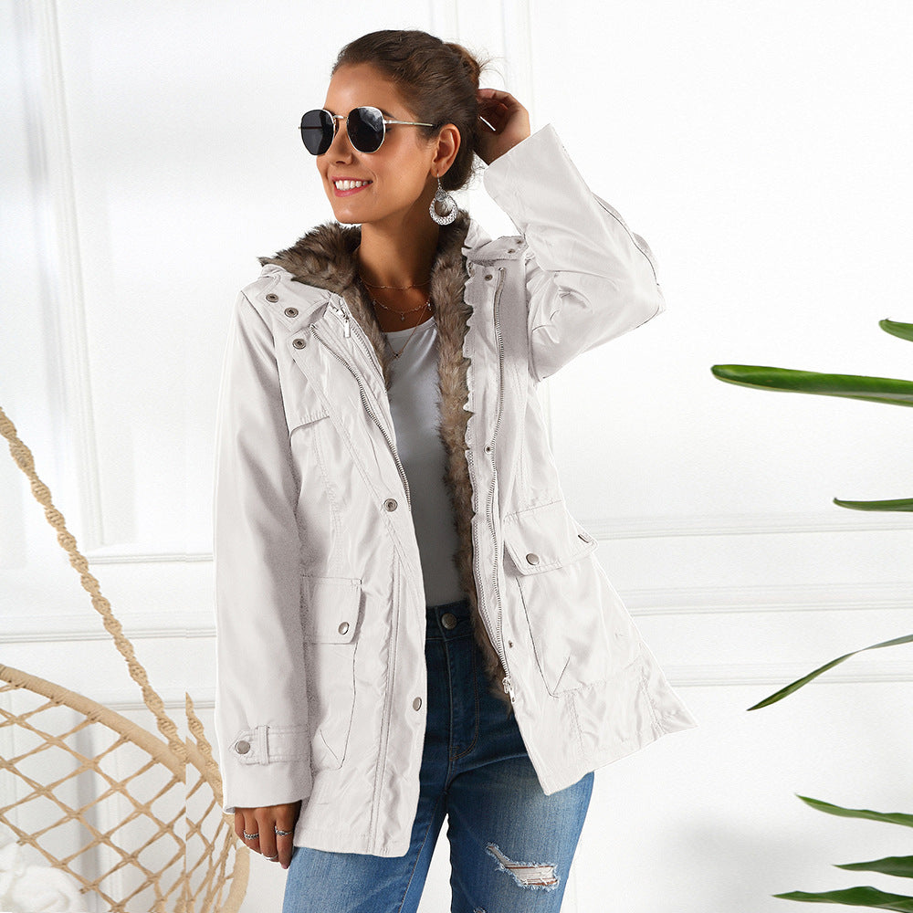 Women's cotton padded jacket