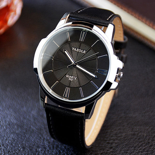 YAZOLE 2021 Fashion Quartz Watch Men Watches Top Brand Luxury Male Clock Business Mens Wrist Watch Hodinky Relogio Masculino