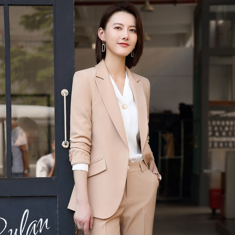 Professional Women Suit White-collar Overalls Commuter Formal Wear