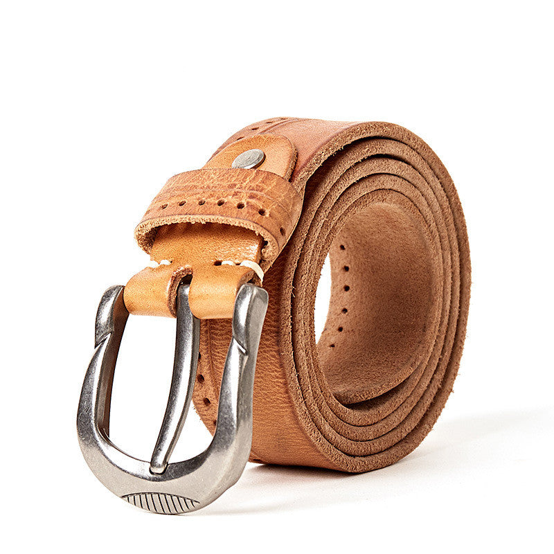 Cowhide belt