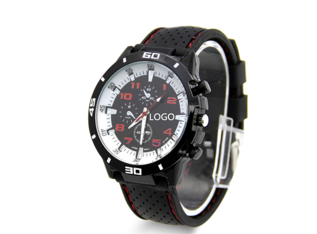 Men's Watch Sports Car Racing Silicone Car Line Watch Men's No Inside Shadow Student Sports Watch