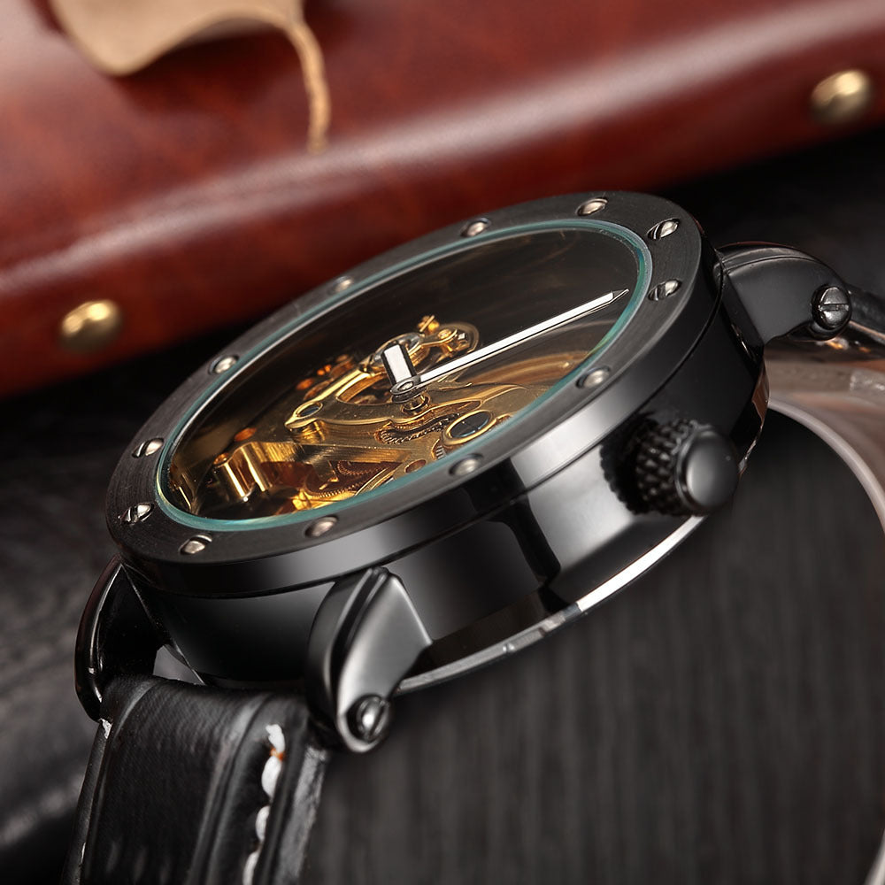 Waterproof Tourbillon Mechanical Watch