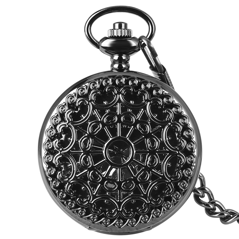 Roman literal mechanical pocket watch