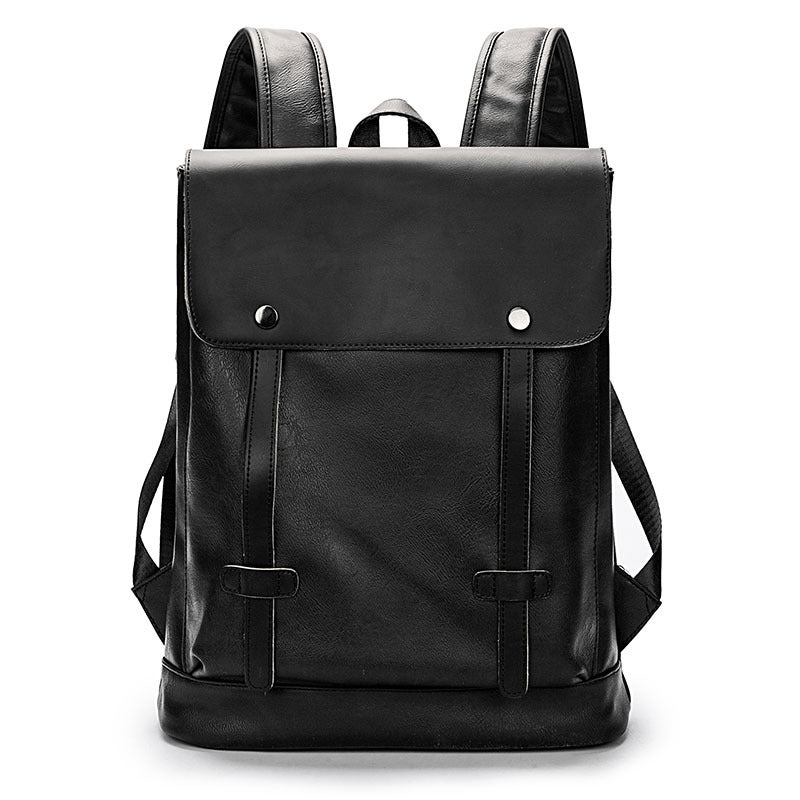 Backpack College Wind Leather