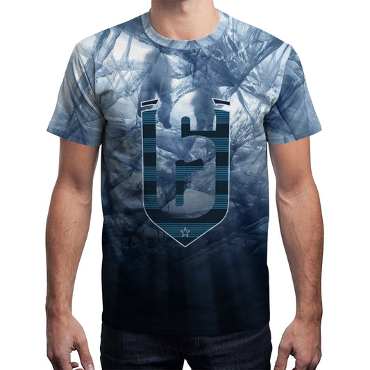 Men's Loose T-Shirt 3D Digital Printed Short Sleeve Casual Top