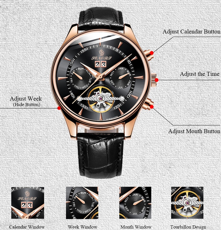 Full automatic mechanical watch