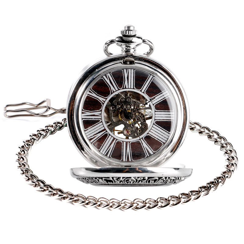 Retro large mechanical Pocket Watch