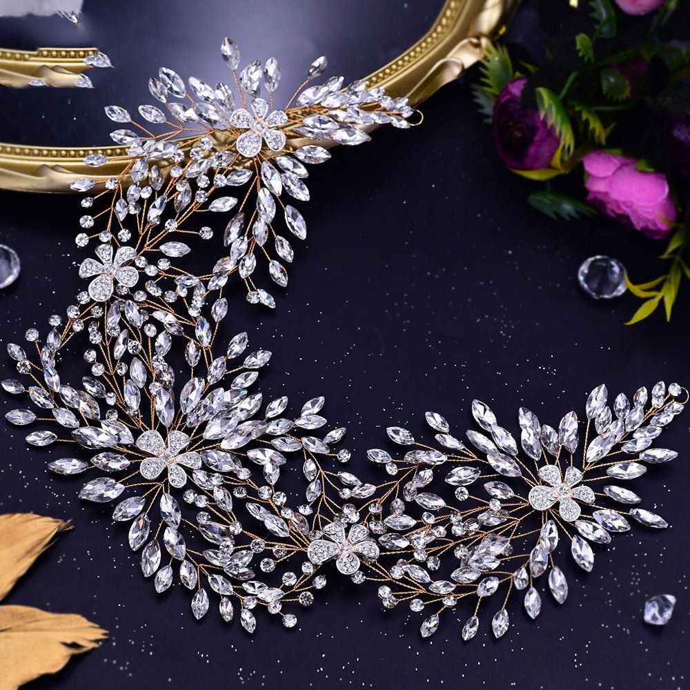 European And American Creative Styling Headwear Headband Female Rhinestones