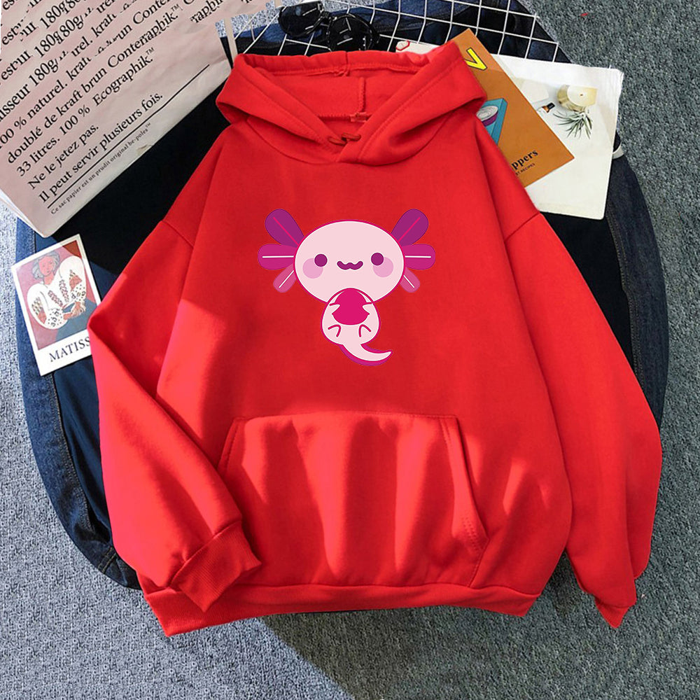 Solid Color Hoodie Print Heat Transfer Fleece Sweater