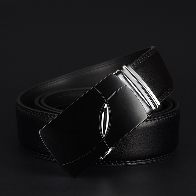 Fashion business belt with automatic buckle belt