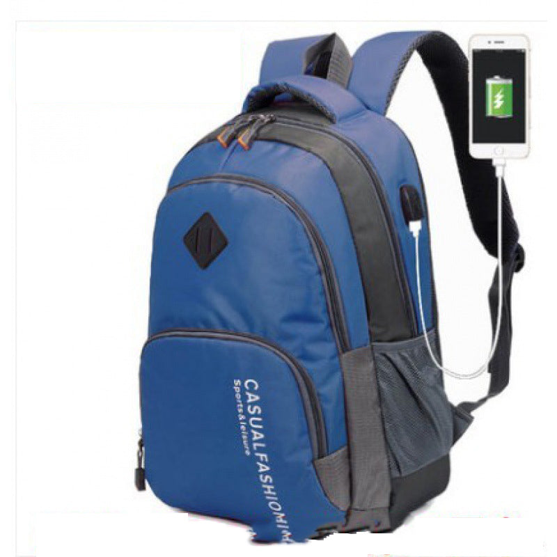 Traveling middle-aged backpack big backpack