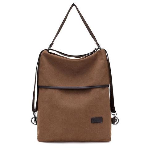 Fashion Simple Casual Canvas Backpack