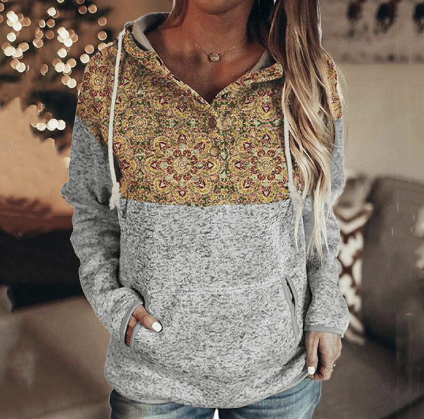 Fashion Women's Urban Casual Mid-Length Sweater