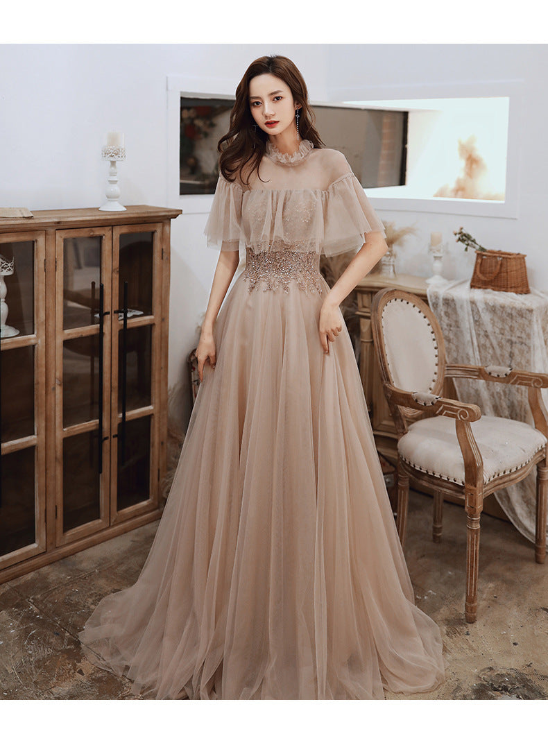 High-End Elegant Tail Dress Can Be Worn Daily For WEomen