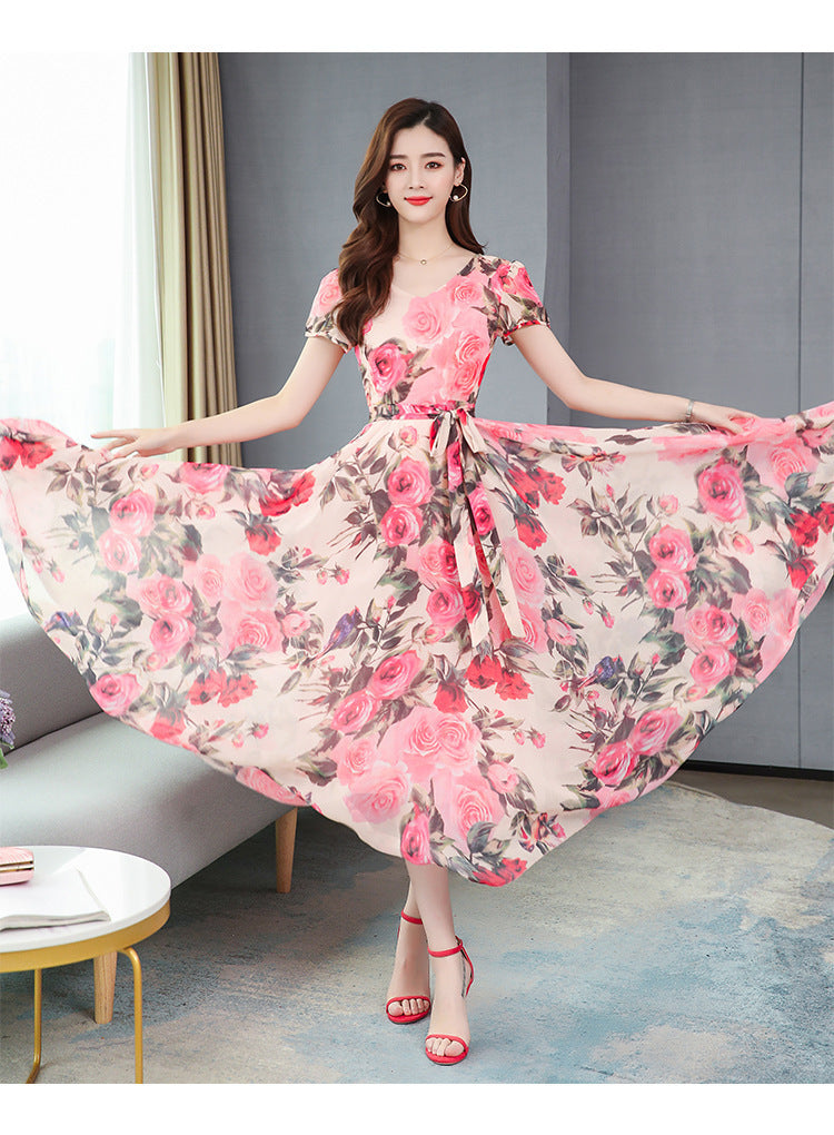 New Summer Dresses For Women With Big Swings And Long Skirts