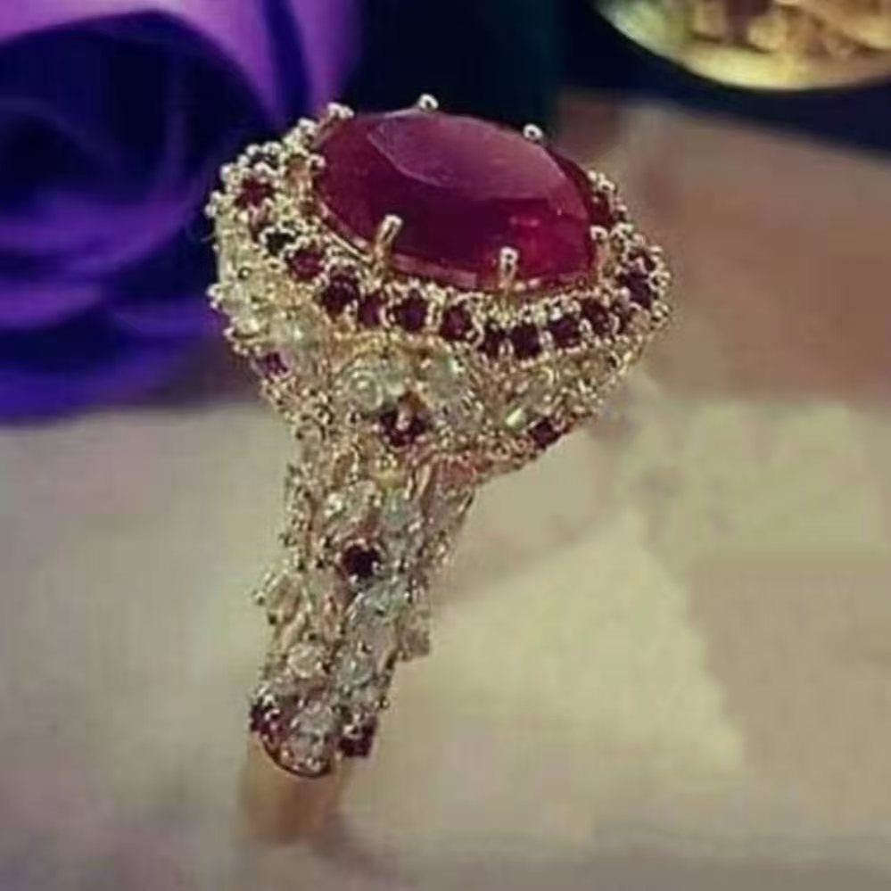 Hot Selling Jewelry European And American Style Diamond Ladies Ring