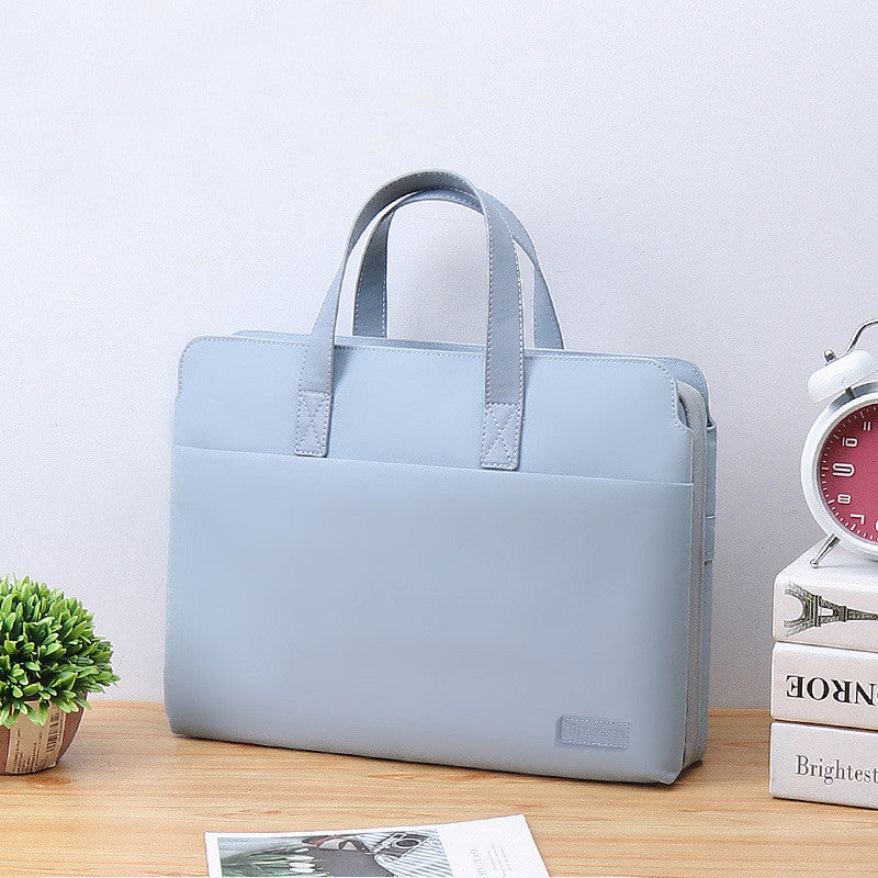 Pure Color Simple Notebook Laptop Bag