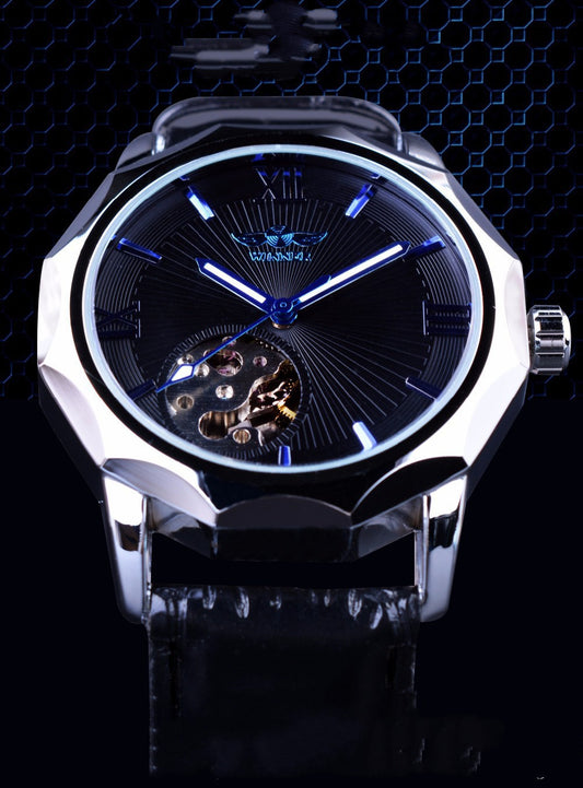 Men's Casual Hollow Automatic Mechanical Watch