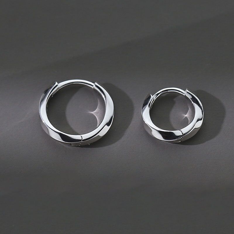 Simple Personality Men'S Single Earrings Hip Hop Trend European And American Boys Trendy Ear Jewelry