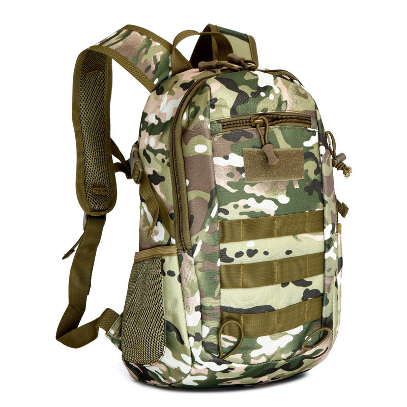 D5 Column Backpack Outdoor Travel Children's Camouflage Backpack 15 Liters Small Backpack