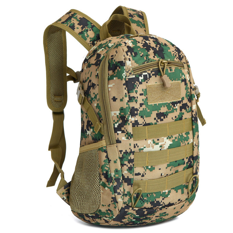 D5 Column Backpack Outdoor Travel Children's Camouflage Backpack 15 Liters Small Backpack