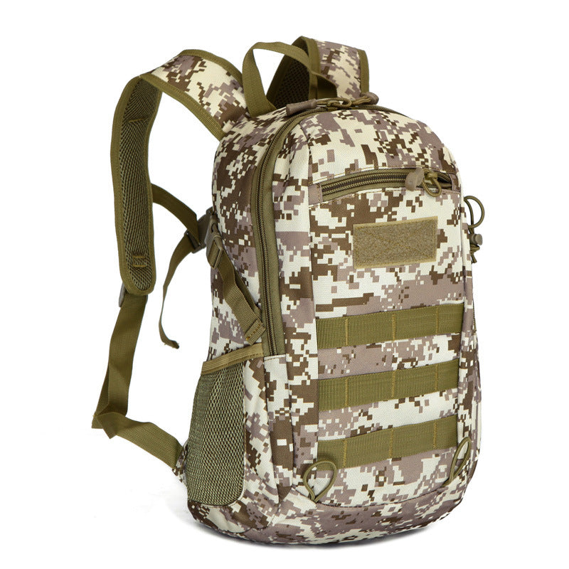 D5 Column Backpack Outdoor Travel Children's Camouflage Backpack 15 Liters Small Backpack