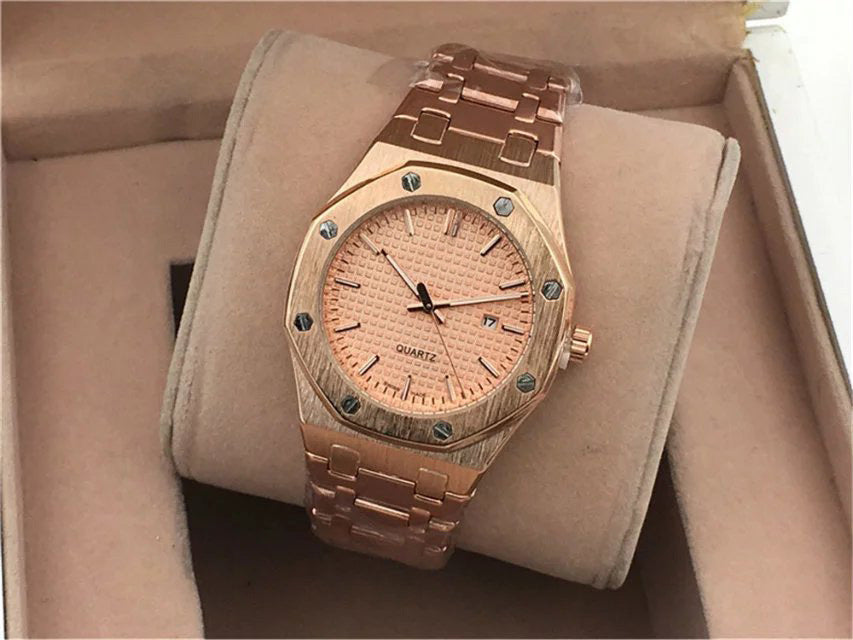 Fashion Quartz Steel Band Watch