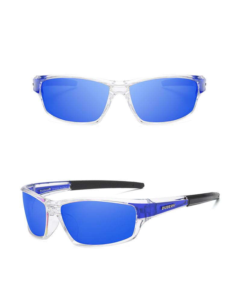 DUBERY New Retro Men Polarized Sunglasses Daily Leisure Travel Sports Men Sunglasses, Outdoor Goggles
