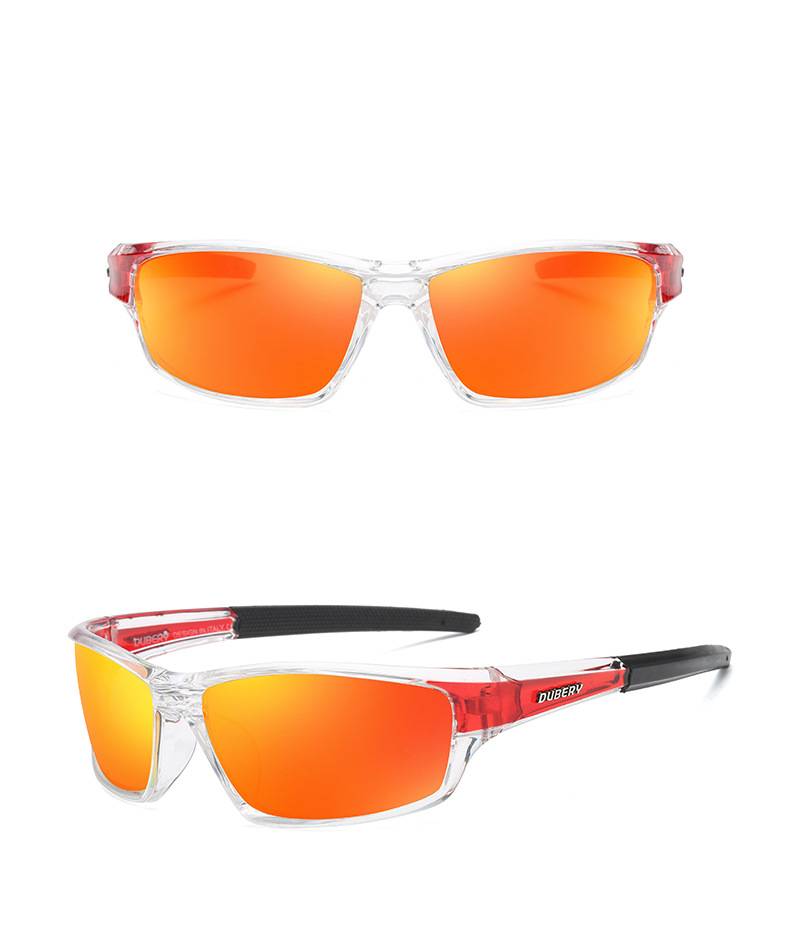 DUBERY New Retro Men Polarized Sunglasses Daily Leisure Travel Sports Men Sunglasses, Outdoor Goggles