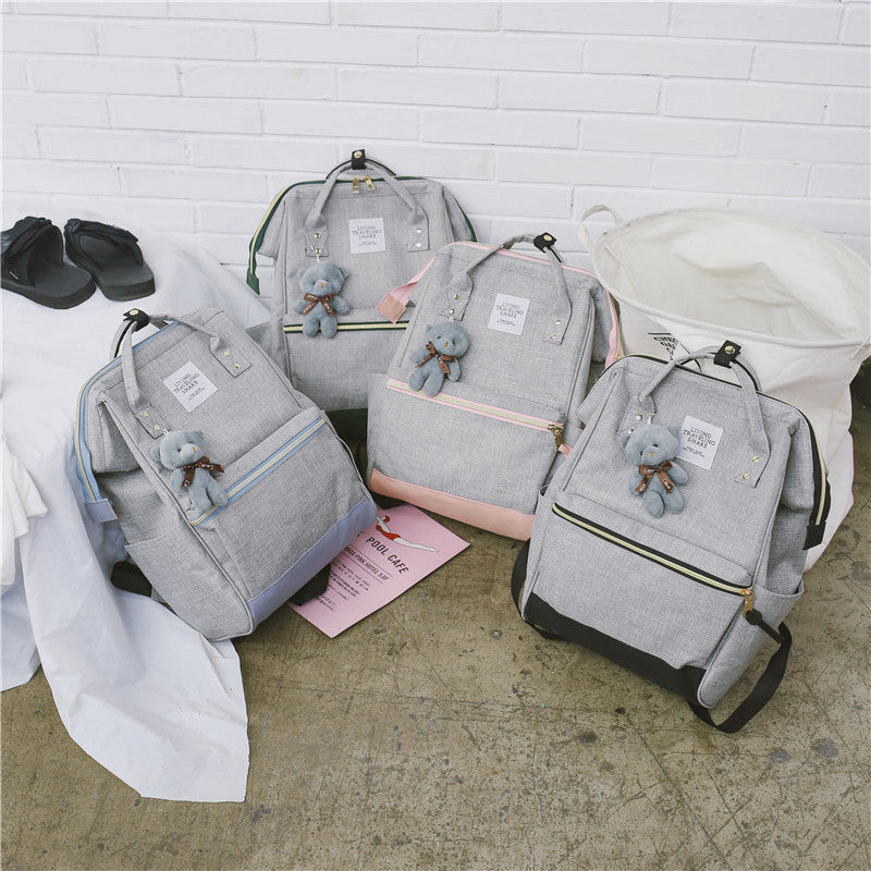 Backpack Leisure Travel Backpack Multifunctional Mommy Bag Oxford Backpack