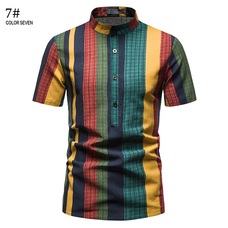 Hawaiian Men's Casual Short Sleeve Shirt