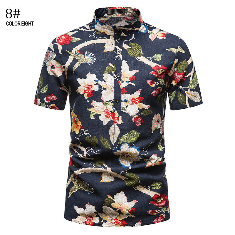 Hawaiian Men's Casual Short Sleeve Shirt
