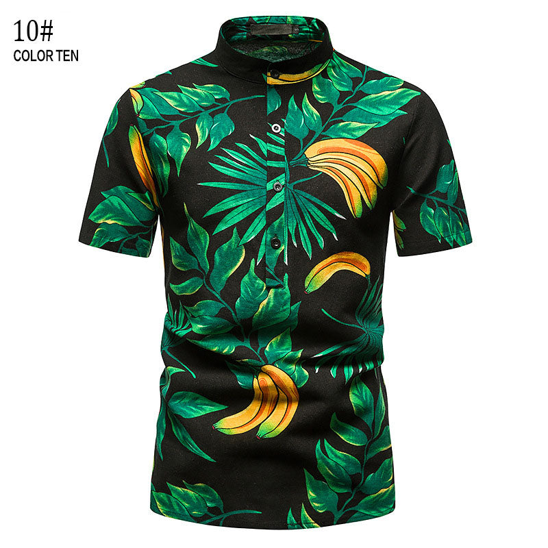 Hawaiian Men's Casual Short Sleeve Shirt