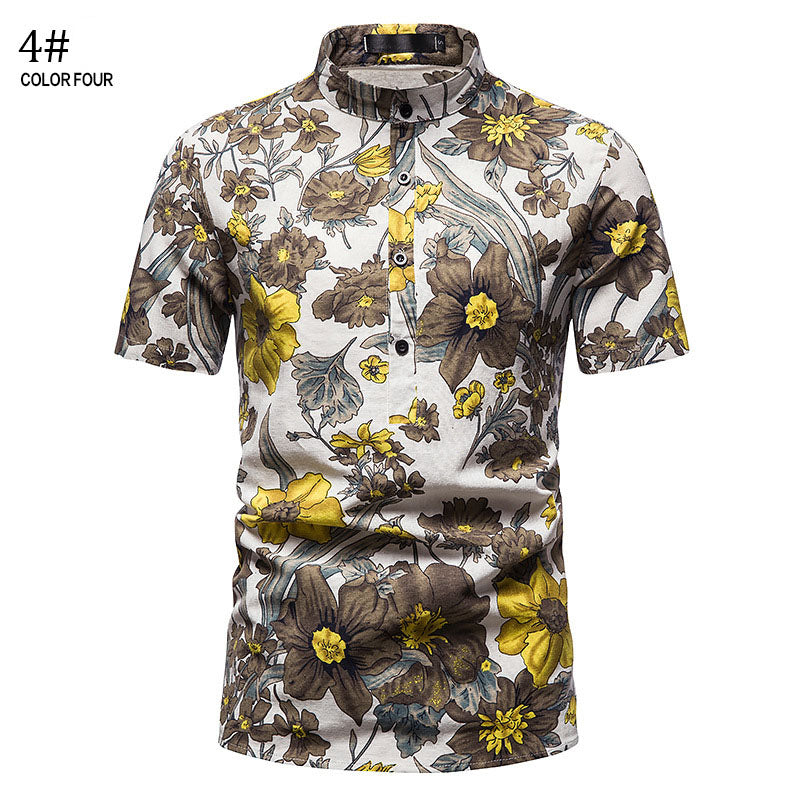 Hawaiian Men's Casual Short Sleeve Shirt