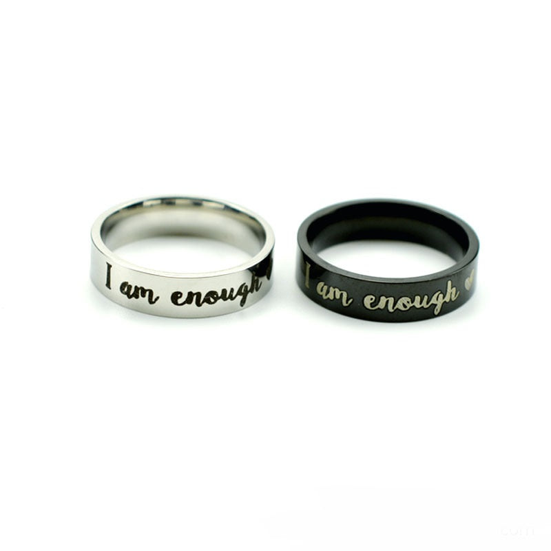 Stainless Steel Men'S And Women'S Rings