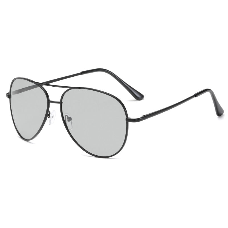 Photochromic Sunglasses Men Vintage Sun Glasses Women Male Change Color