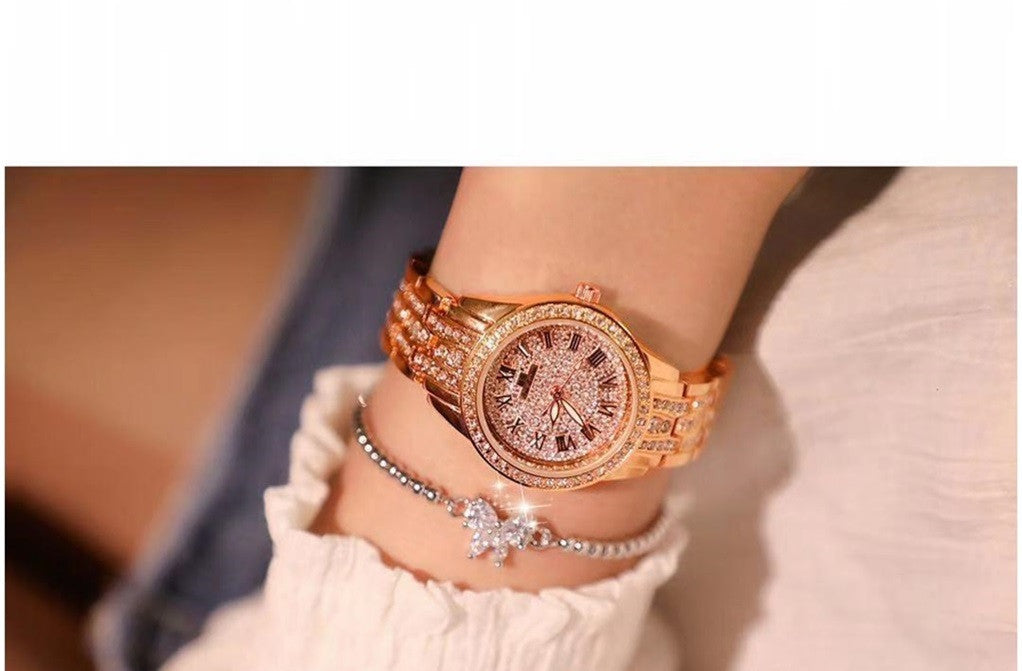 Mechanical Watch Ladies Automatic White Ceramic Student Female Watch