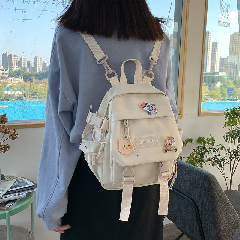 Cute Soft Girl Japanese Mini Compact Fashion Backpack