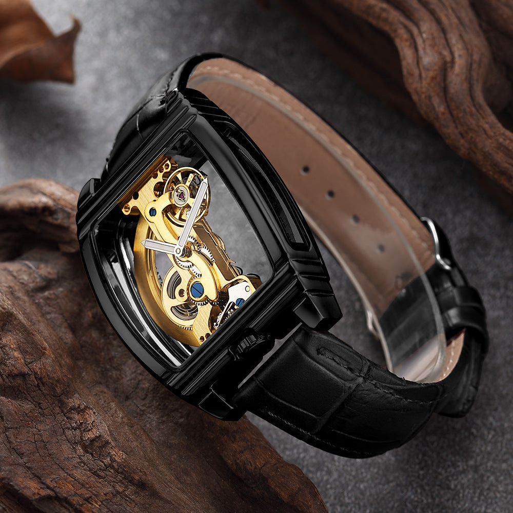 Trendy Fashion Single Bridge Men's Watch